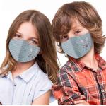 Graue Motiv Alsino Stoffmasken für Kinder für Jungen 
