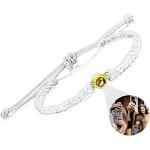 Goldene Munkimix Anhänger Armbänder aus Kristall personalisiert für Damen zum Muttertag 