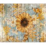 Murando Sonnenblumen-Fototapeten mit Blumenmotiv 