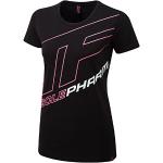 Muscle Pharm, Damen T-Shirt - MPLTS487,Schwarz (Hot Pink/Black), S