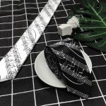 Gestreifte Schmale Krawatten aus Polyester für Herren 1-teilig für Partys für den für den Sommer 