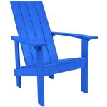 Blaue Moderne Adirondack Chairs aus Polyrattan 