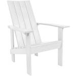 Weiße Moderne Adirondack Chairs aus Polyrattan 