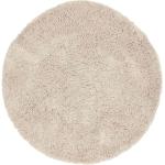 Beige Runde Runde Teppiche 250 cm aus Kunstfaser 
