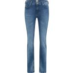 Blaue Mustang Jasmin Nachhaltige Slim Fit Jeans aus Baumwolle für Damen Größe XXL Weite 28, Länge 30 