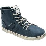 Blaue Mustang Nachhaltige High Top Sneaker & Sneaker Boots mit Schnürsenkel leicht für Damen Größe 38 