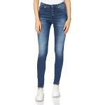 Blaue Mustang Nachhaltige Jeggings & Jeans-Leggings aus Baumwollmischung für Damen Weite 26 