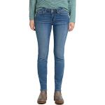 Blaue Mustang Nachhaltige Slim Fit Jeans aus Baumwollmischung für Damen Größe M Weite 31 