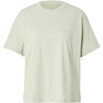Pastellgrüne T-Shirts aus Jersey für Damen Übergrößen 