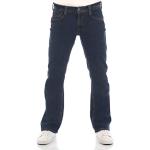Reduzierte Dunkelblaue Mustang Oregon Nachhaltige 5-Pocket Jeans aus Denim für Herren Weite 36 