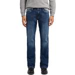 Blaue Mustang Oregon Nachhaltige Bootcut Jeans aus Denim für Herren Größe M Weite 34 