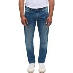 Reduzierte Blaue Mustang Oregon Nachhaltige Tapered Jeans aus Baumwolle für Herren Weite 30 