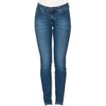 Weiße Mustang Jasmin Nachhaltige Slim Fit Jeans mit Reißverschluss aus Baumwolle für Damen Größe XS 