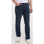 Blaue Unifarbene Mustang Nachhaltige Slim Fit Jeans aus Samt für Herren Weite 30, Länge 30 