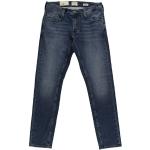 Blaue Mustang Oregon Nachhaltige Tapered Jeans mit Reißverschluss aus Baumwollmischung für Herren 