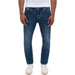 Sandfarbene Mustang Nachhaltige Slim Fit Jeans mit Knopf aus Denim für Herren Größe XXL Weite 32 