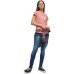 Blaue Mustang Nachhaltige Skinny Jeans mit Reißverschluss aus Denim für Damen Größe XS Weite 30 