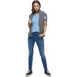 Bestickte Mustang Nachhaltige Jeans mit Stickerei mit Reißverschluss aus Leder für Damen Größe XS Weite 27 