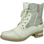 Mustang Shoes »1229510 203 ice« Stiefelette, weiß
