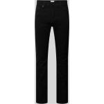 Schwarze Unifarbene Mustang Nachhaltige Slim Fit Jeans aus Baumwollmischung für Herren Größe XXL Weite 34, Länge 30 