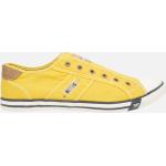 Gelbe Low Sneaker für Herren Größe 46 