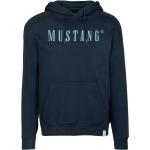 Reduzierte Blaue Mustang Nachhaltige Herrensweatshirts mit Kapuze Größe XL 