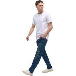 Braune Mustang Tramper Nachhaltige Straight Leg Jeans aus Baumwollmischung für Herren Weite 33 