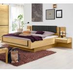 Braune Musterring Betten aus Holz 180x200 