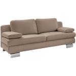 Silberne Musterring Zweisitzer-Sofas aus Chrom Breite 150-200cm, Höhe 150-200cm, Tiefe 50-100cm 2 Personen 