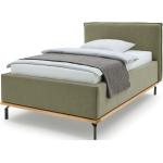 Reduzierte Grüne Musterring Betten mit Matratze 180x200 