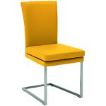 Anthrazitfarbene Moderne Musterring Freischwinger Stühle Breite 0-50cm, Höhe 50-100cm, Tiefe 50-100cm 