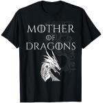 Schwarze Game of Thrones Daenerys Targaryen T-Shirts für Damen Größe S 