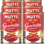 Mutti Pelati geschälte Tomaten 400 g, 6er Pack