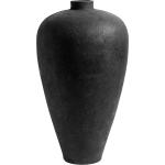 Schwarze Minimalistische 100 cm Große Vasen 