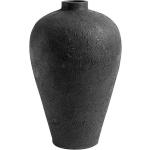 Schwarze 60 cm Muubs Runde Bodenvasen & Vasen für Pampasgras 60 cm 