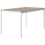 Weiße Minimalistische Muuto Base Design Tische aus Eiche Breite 150-200cm, Höhe 50-100cm, Tiefe 100-150cm 