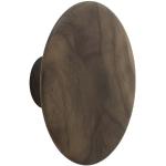 Braune Skandinavische Muuto Dots Runde Garderobenhaken & Kleiderhaken aus Holz Breite 0-50cm, Höhe 0-50cm, Tiefe 0-50cm 