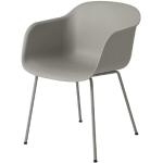 Graue Skandinavische Muuto Fiber Designer Stühle Breite 50-100cm, Höhe 50-100cm, Tiefe 50-100cm 