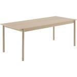 Muuto - Linear Wood Series Tisch - 200 x 85 cm, rechteckig, Holz (30917) (003) M