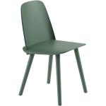 Hellbraune Skandinavische Muuto Nerd Organische Designer Stühle aus Eiche Höhe 50-100cm, Tiefe 0-50cm 