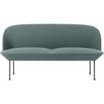 Grüne Moderne Muuto Oslo Zweisitzer-Sofas aus Textil Breite 100-150cm, Höhe 100-150cm, Tiefe 50-100cm 2 Personen 