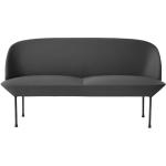 Graue Moderne Muuto Oslo Zweisitzer-Sofas aus Textil Breite 100-150cm, Höhe 100-150cm, Tiefe 50-100cm 2 Personen 
