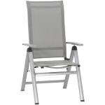 Reduzierte Hellgraue MwH Gartenstühle Metall aus Aluminium Breite 50-100cm, Höhe 100-150cm, Tiefe 50-100cm 