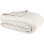 Weiße Kuscheldecken & Wohndecken aus Polyester 180x220 