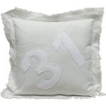 Weiße Industrial My Flair Quadratische Kissenbezüge & Kissenhüllen aus Textil 50x50 