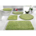 Reduzierte Grüne My Home Nachhaltige Runde Badteppiche 100 cm aus Polyester maschinenwaschbar 