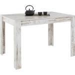 Esstisch INOSIGN "Lynn" Tische weiß (antikweiß) Holz-Esstische Küchentisch Rechteckige Esstische rechteckig Tisch Breite 120 cm