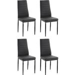 Reduzierte Schwarze Inosign Esszimmerstühle & Küchenstühle aus Polyester 4-teilig 