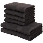 Reduzierte Schwarze My Home Handtücher Sets aus Baumwolle maschinenwaschbar 70x140 