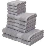 Reduzierte Graue My Home Handtücher Sets aus Baumwolle maschinenwaschbar 10-teilig 